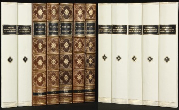 Antique Vellum Book Spines