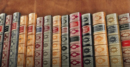 Antique Book Spines