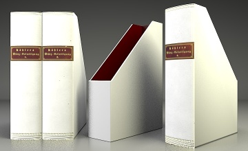 Tłoczony segregator pudło archiwizacyjne