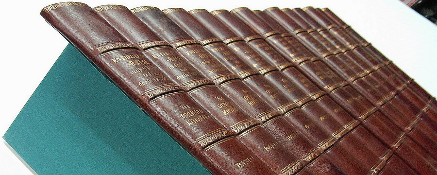 Fake Faux Book Leather Antique Spines